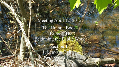 Paper 141 - Beginning the Public Work
