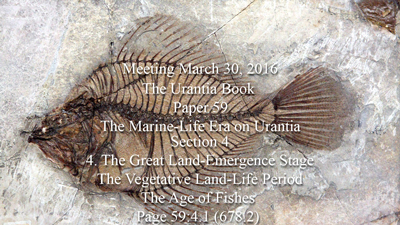 Paper 59 - The Marine Life Era on Urantia