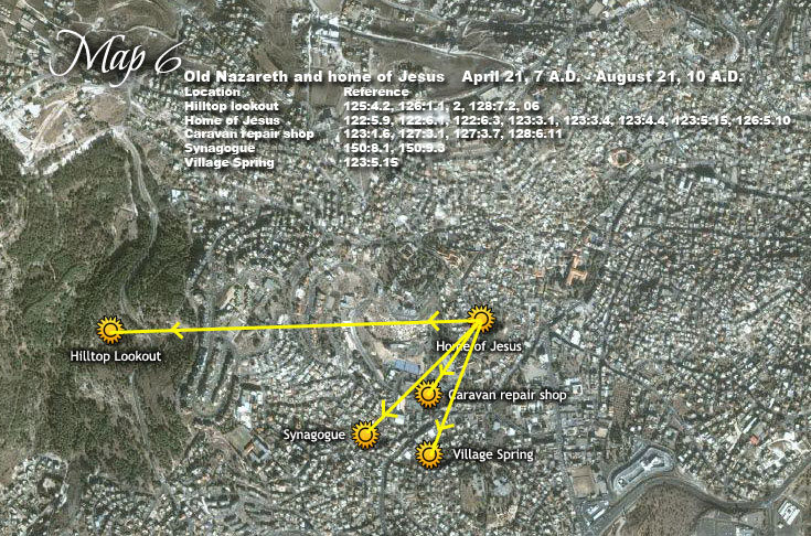 Nazareth - April 21, 7 A.D. - August 21, 10 A.D.