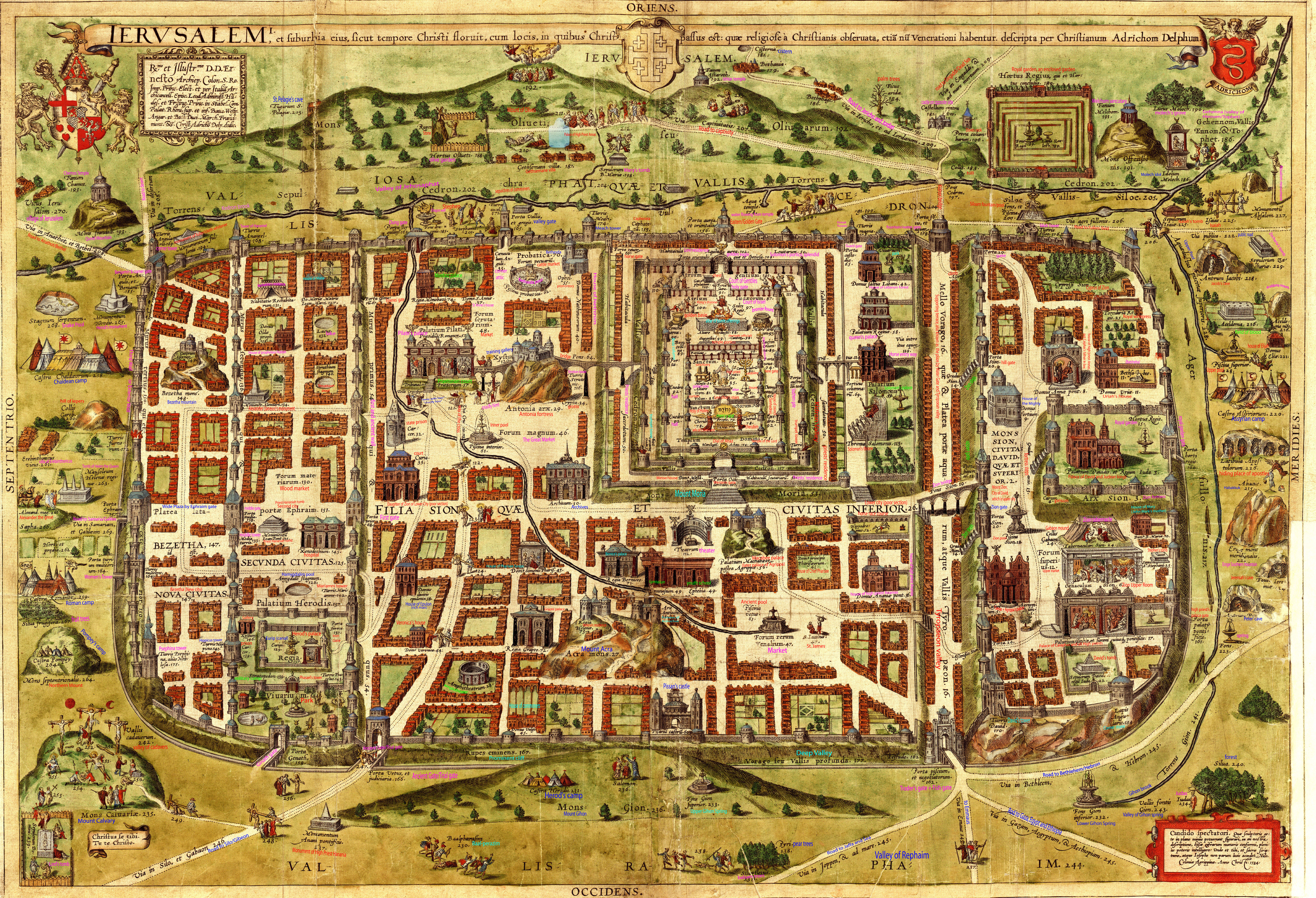  This trip to Jerusalem, he went by way of Megiddo, Antipatris, and Lydda.