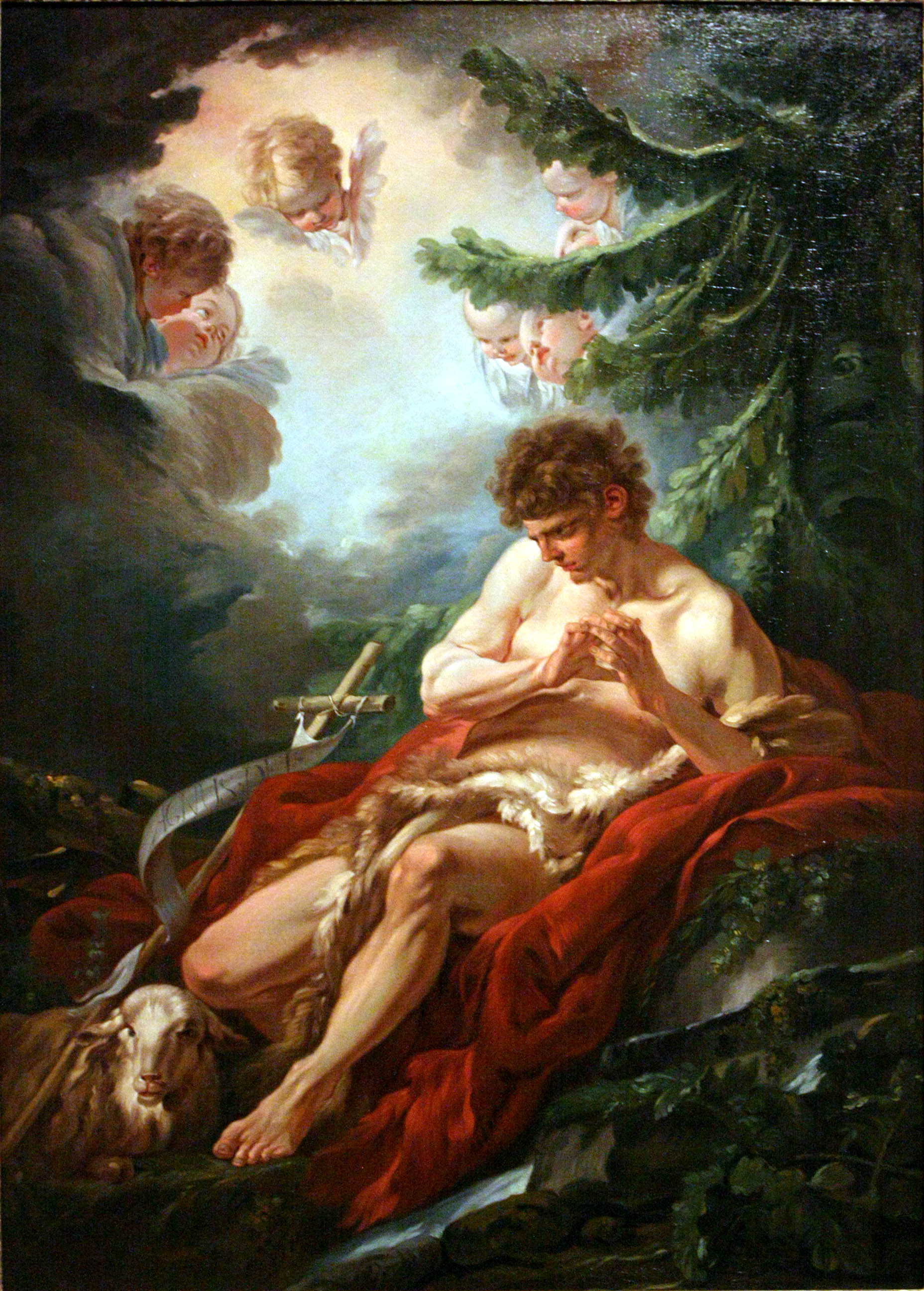 Salome with the head of John the Baptist.