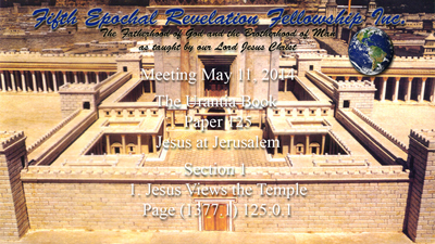 Paper 125, Jesus at Jerusalem
,