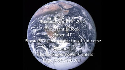 Paper 41 - Physical Aspects of the Local Universe