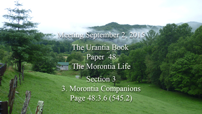 Paper 48 -The Morontia Life